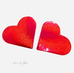 Boucles d’oreilles « mon gros cœur»