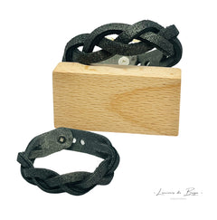 Bracelet Tresse en cuir