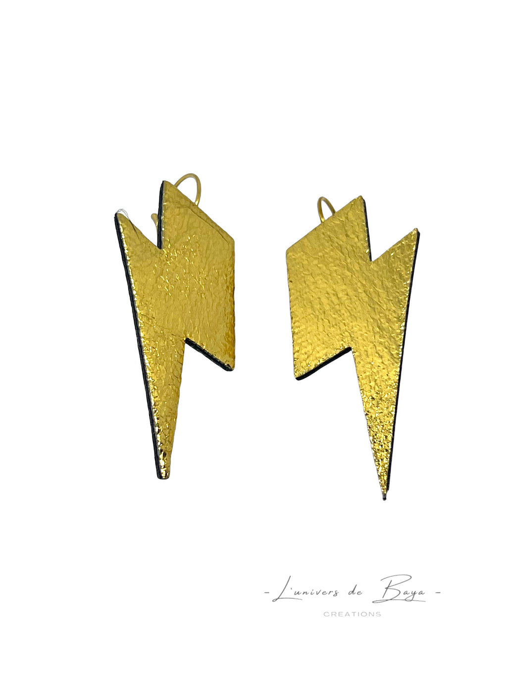 Boucles d’oreilles « coup de foudre»