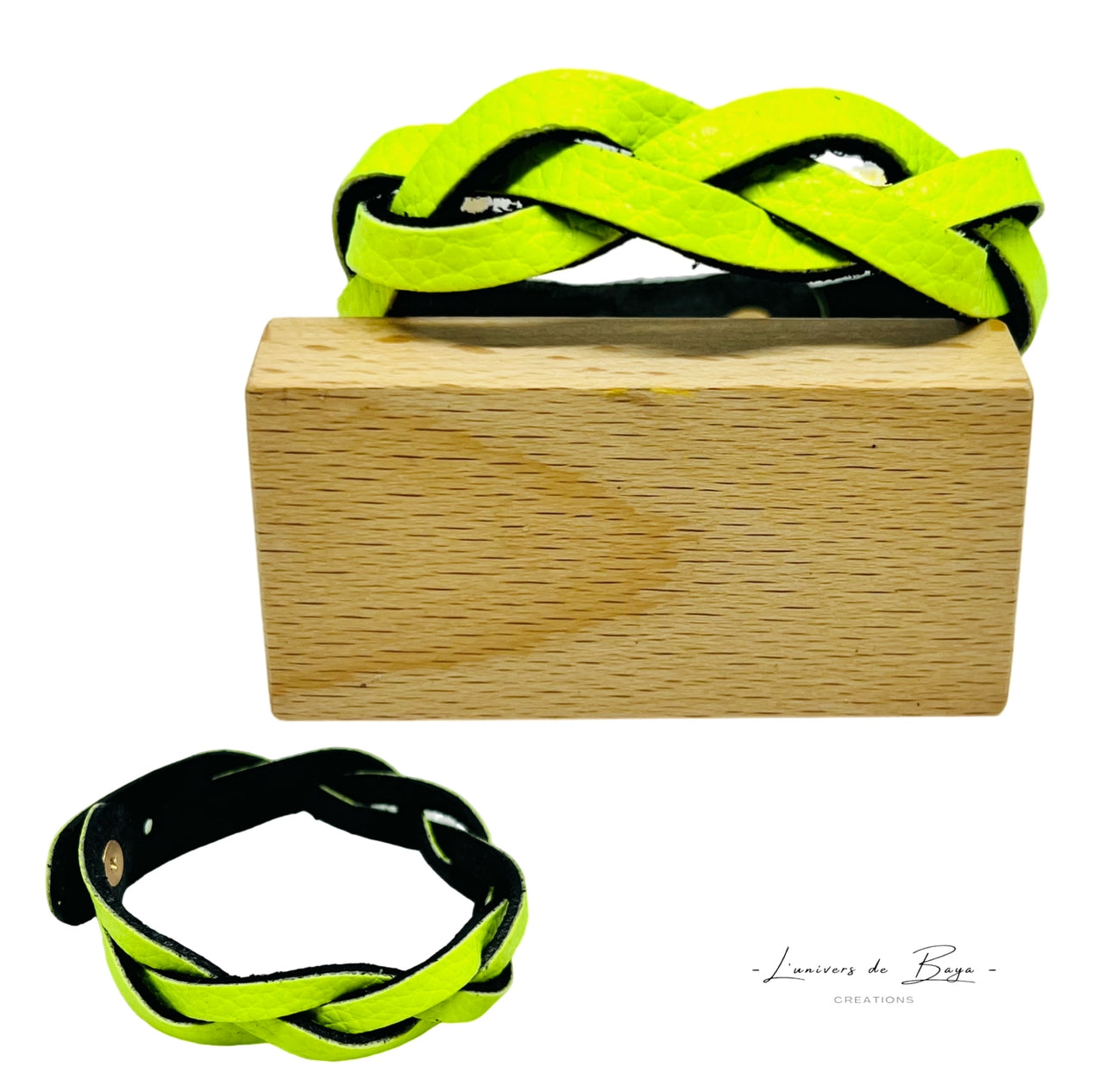 Bracelet Tresse en cuir