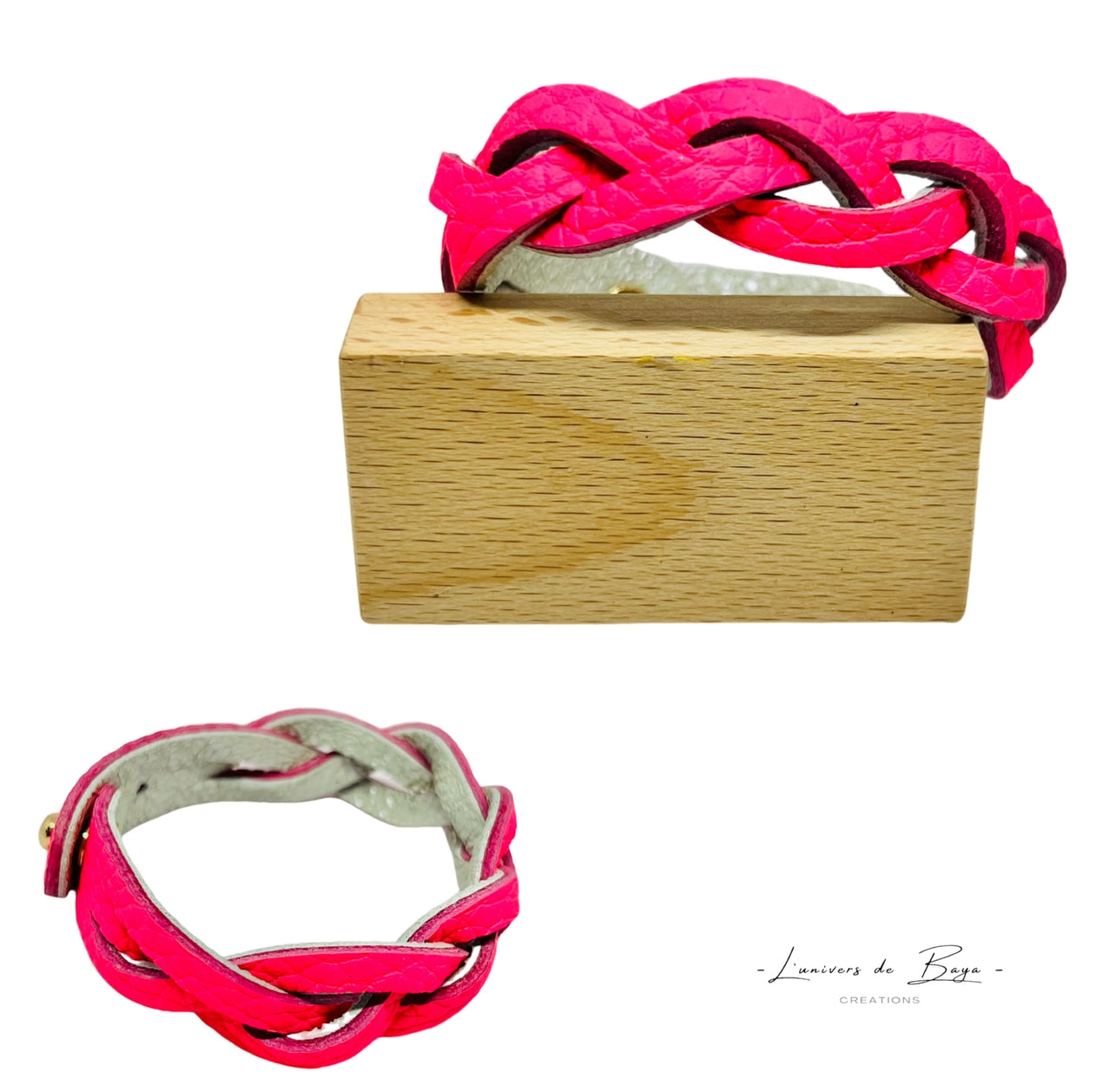 Bracelet Tresse en cuir