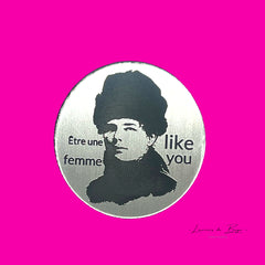 Broche « femme like you »