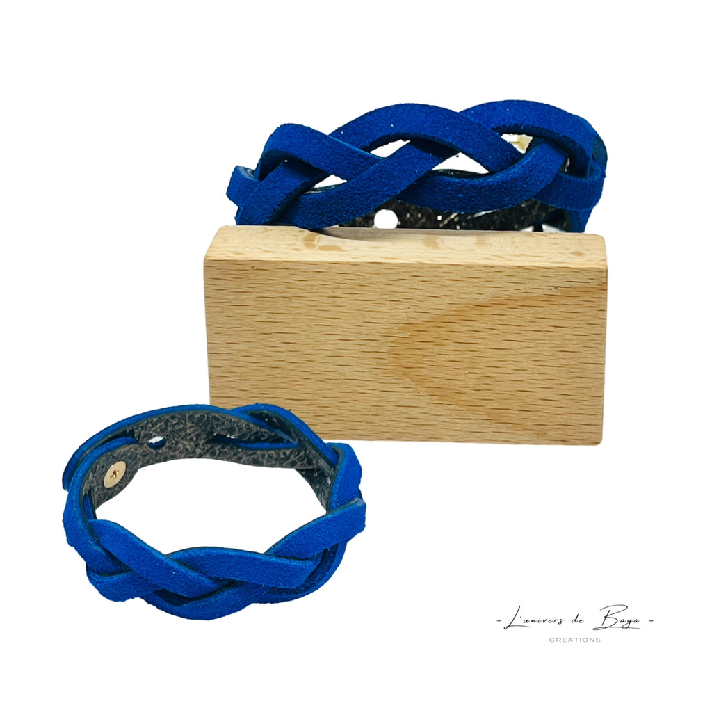 Bracelet Tresse en cuir