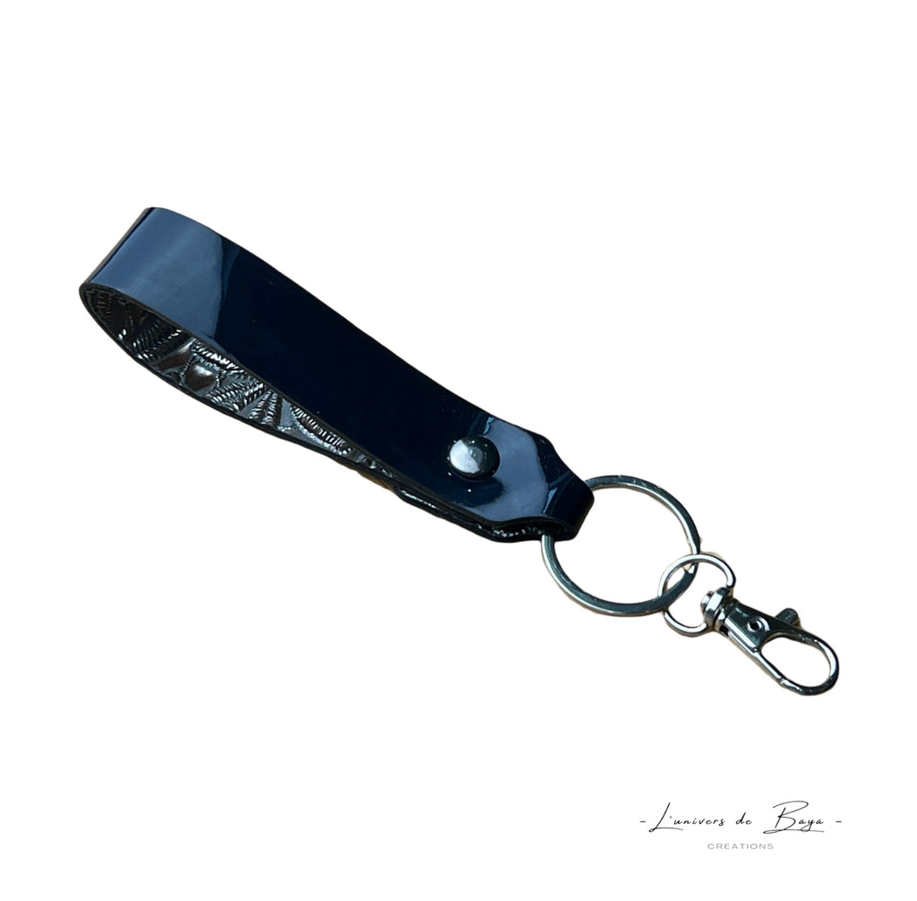 Porte clés en cuir