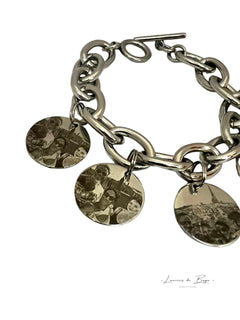 Bracelet  Personnalisable 5 médailles