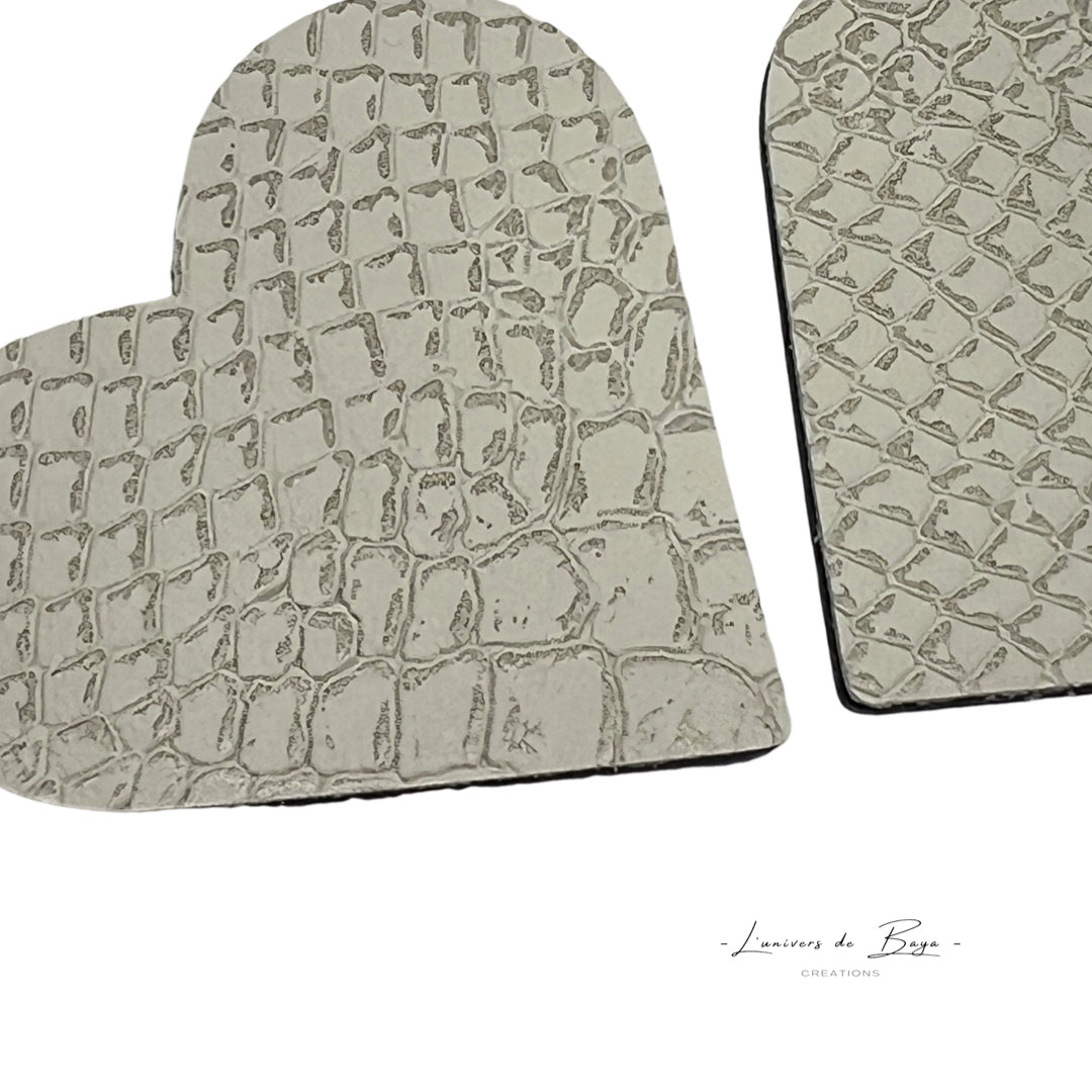 Boucles d’oreilles « mon gros cœur»