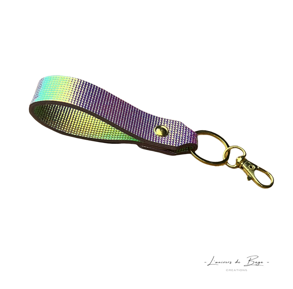 Porte clés en cuir
