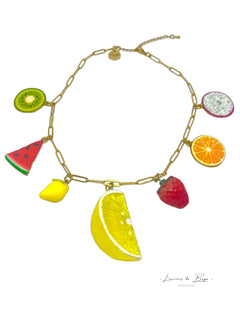 Collier « tutti frutti »
