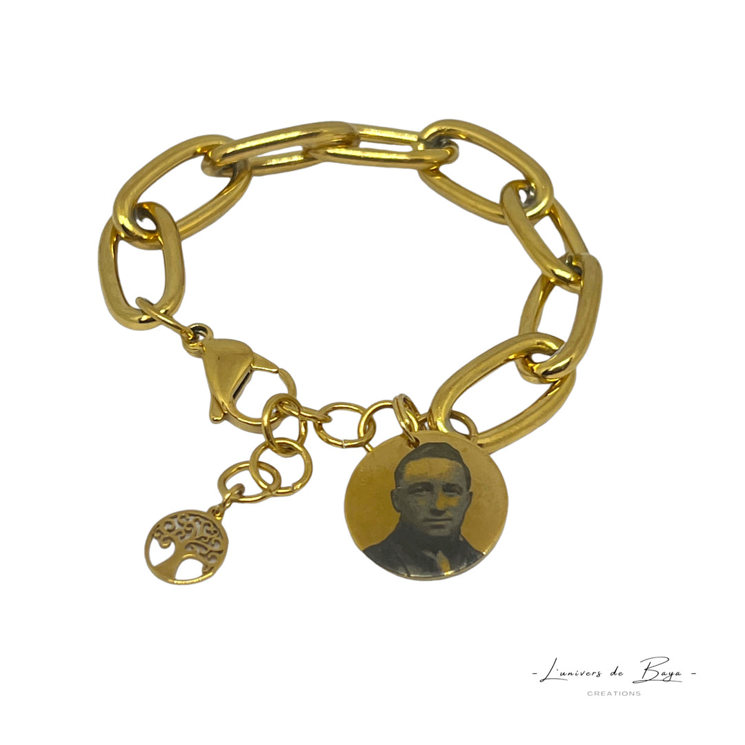 Bracelet  Personnalisable « mon pépère »
