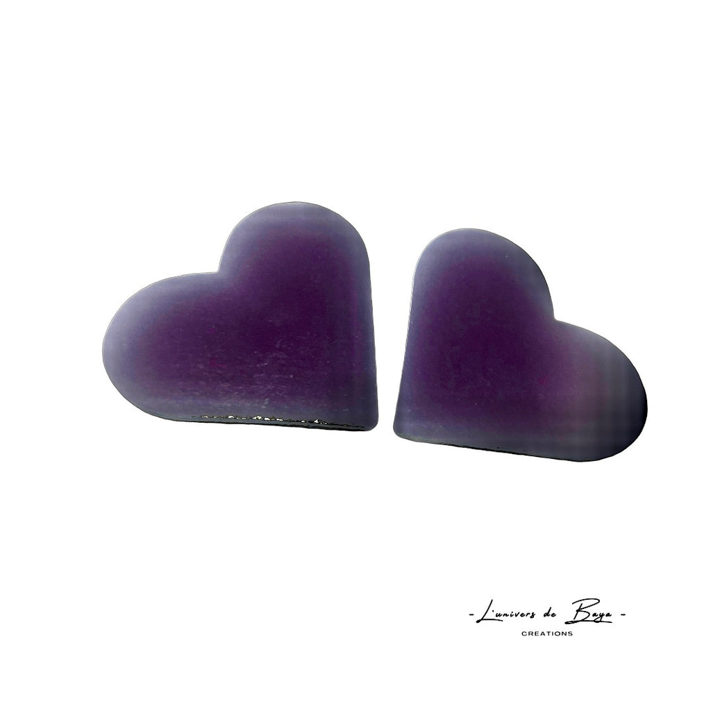 Boucles d’oreilles « mon gros cœur»