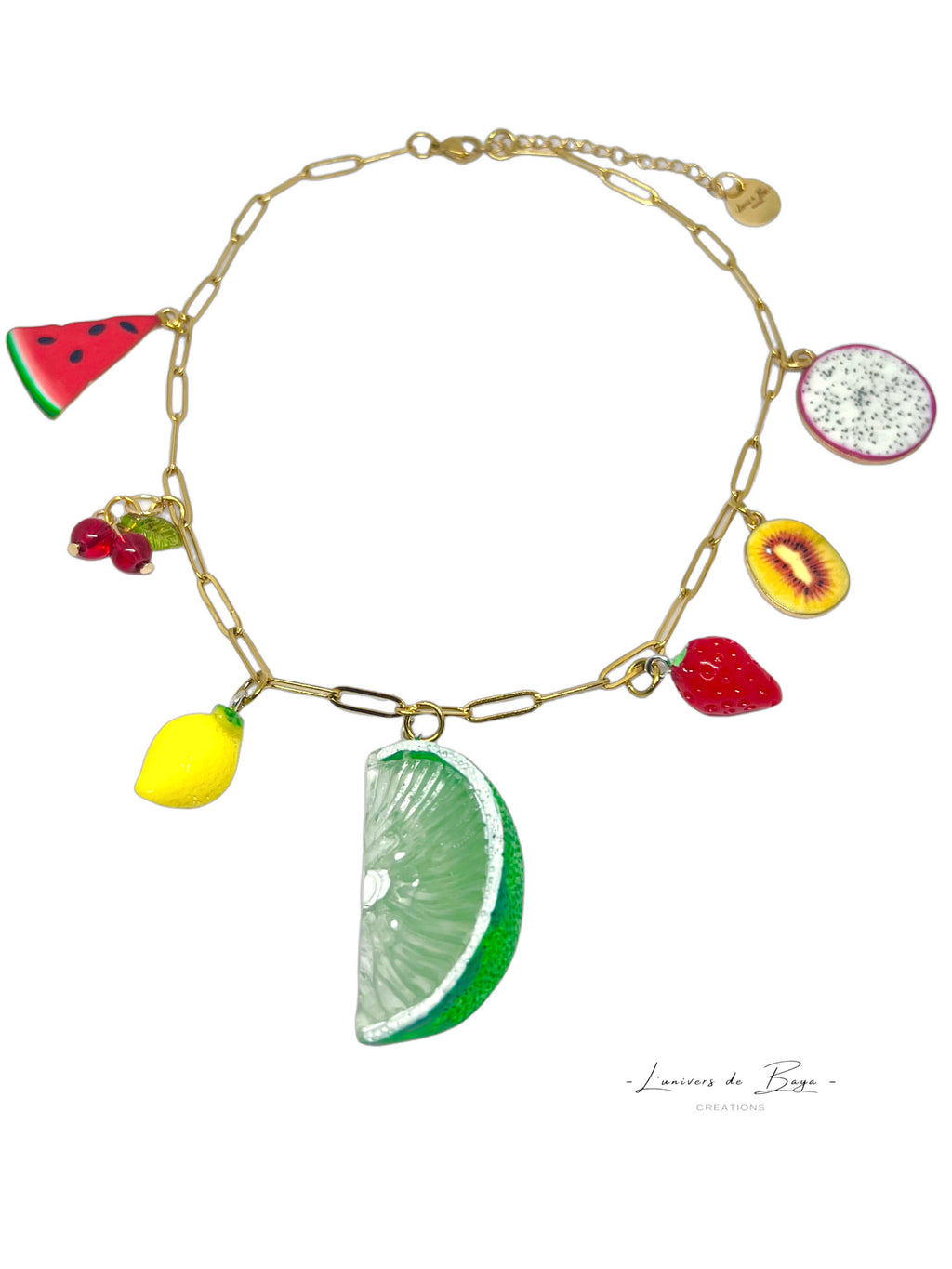Collier « tutti frutti »