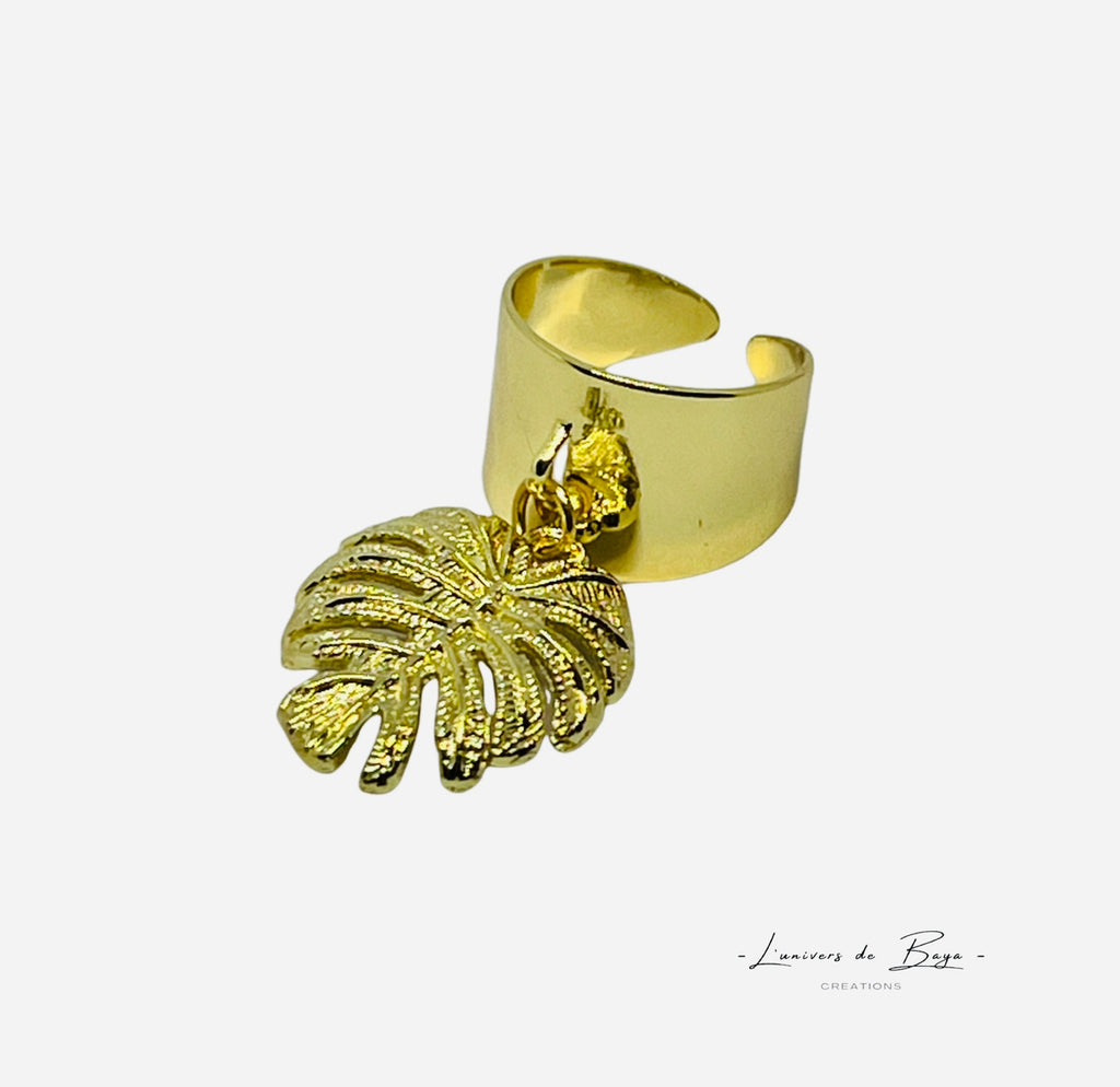 Bague feuille