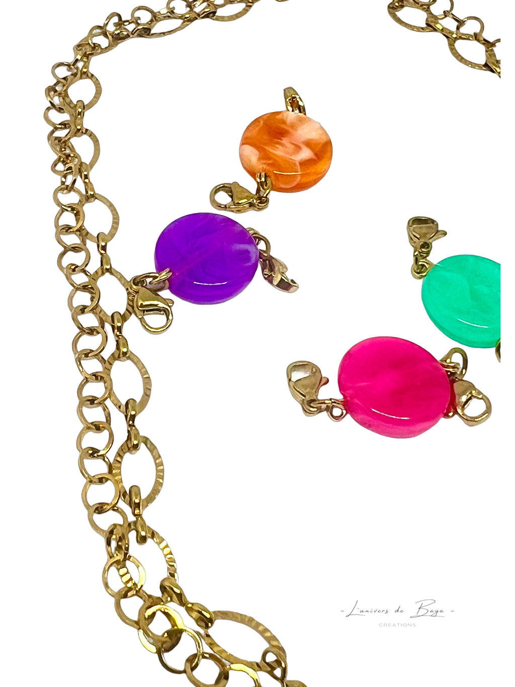 Collier « caméléon »