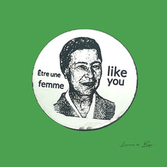 Broche « femme like you »