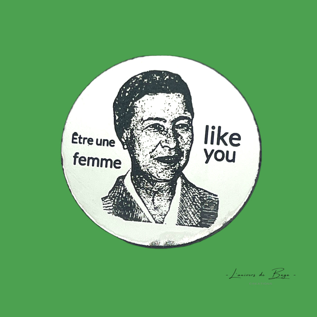 Broche « femme like you »