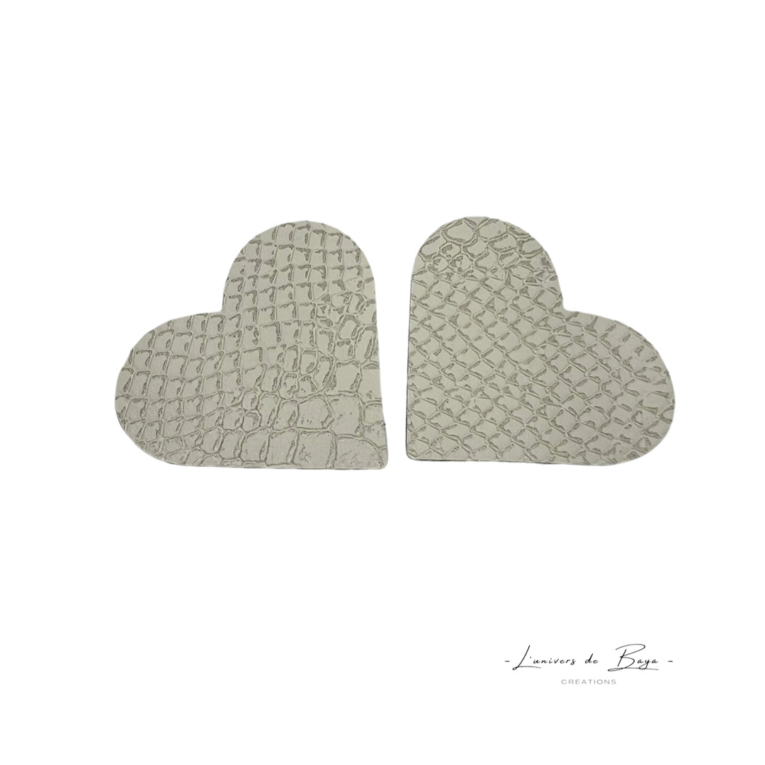 Boucles d’oreilles « mon gros cœur»