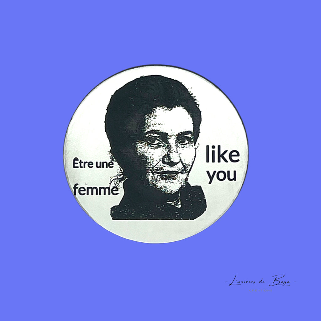 Broche « femme like you »