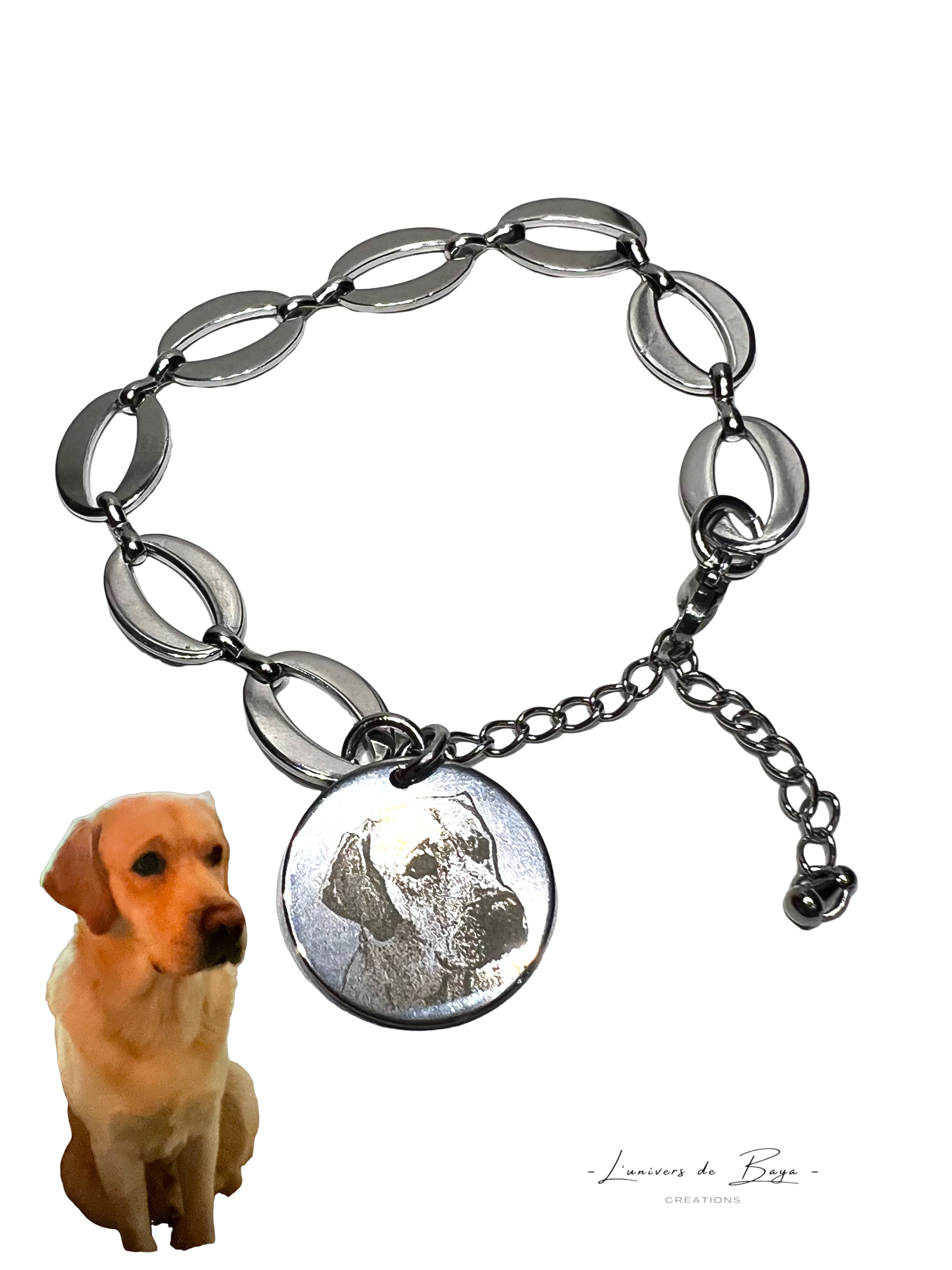 Bracelet « mon compagnon » personnalisé